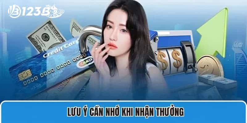 Hướng dẫn rút tiền 123b 3 Lưu ý khi thao tác giao dịch tại nhà cái